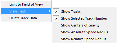 Motion tracking Drop Menu